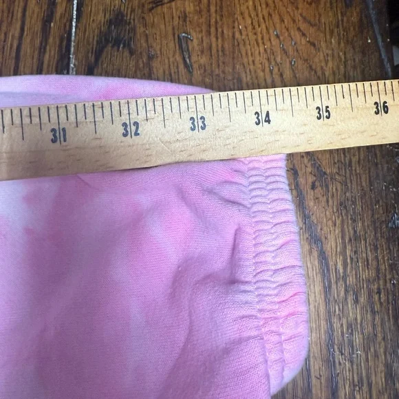 PacSun Pink Tie-Dye Sweatpants M - Picture 7 of 9